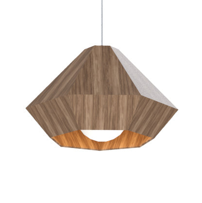 Accord Diamond 1223.18 Pendant Light - American Walnut