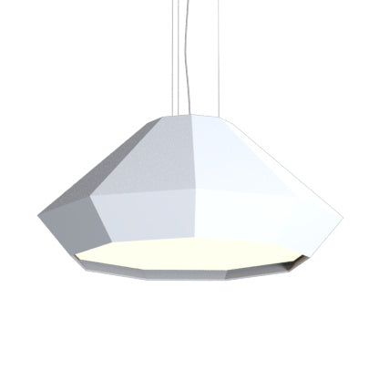 Accord Diamond 1224.07 Pendant Light - White