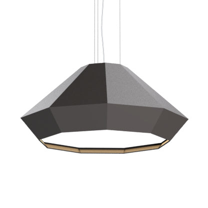 Accord Diamond 1225.02 Pendant Light - Matta Black