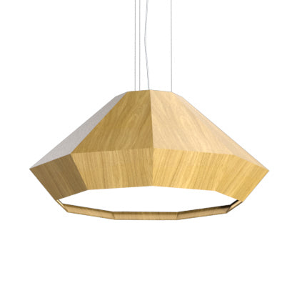 Accord Diamond 1225.09 Pendant Light - Louro Freijo