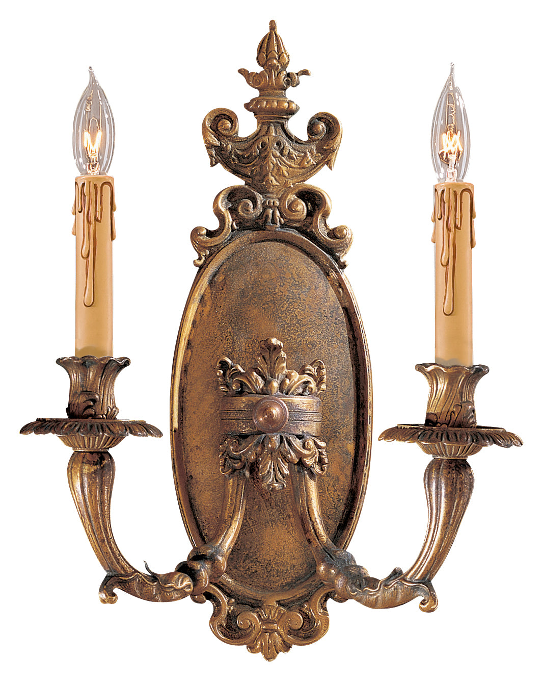 Metropolitan Metropolitan Collection N202102 Wall Light - Oxide Brass