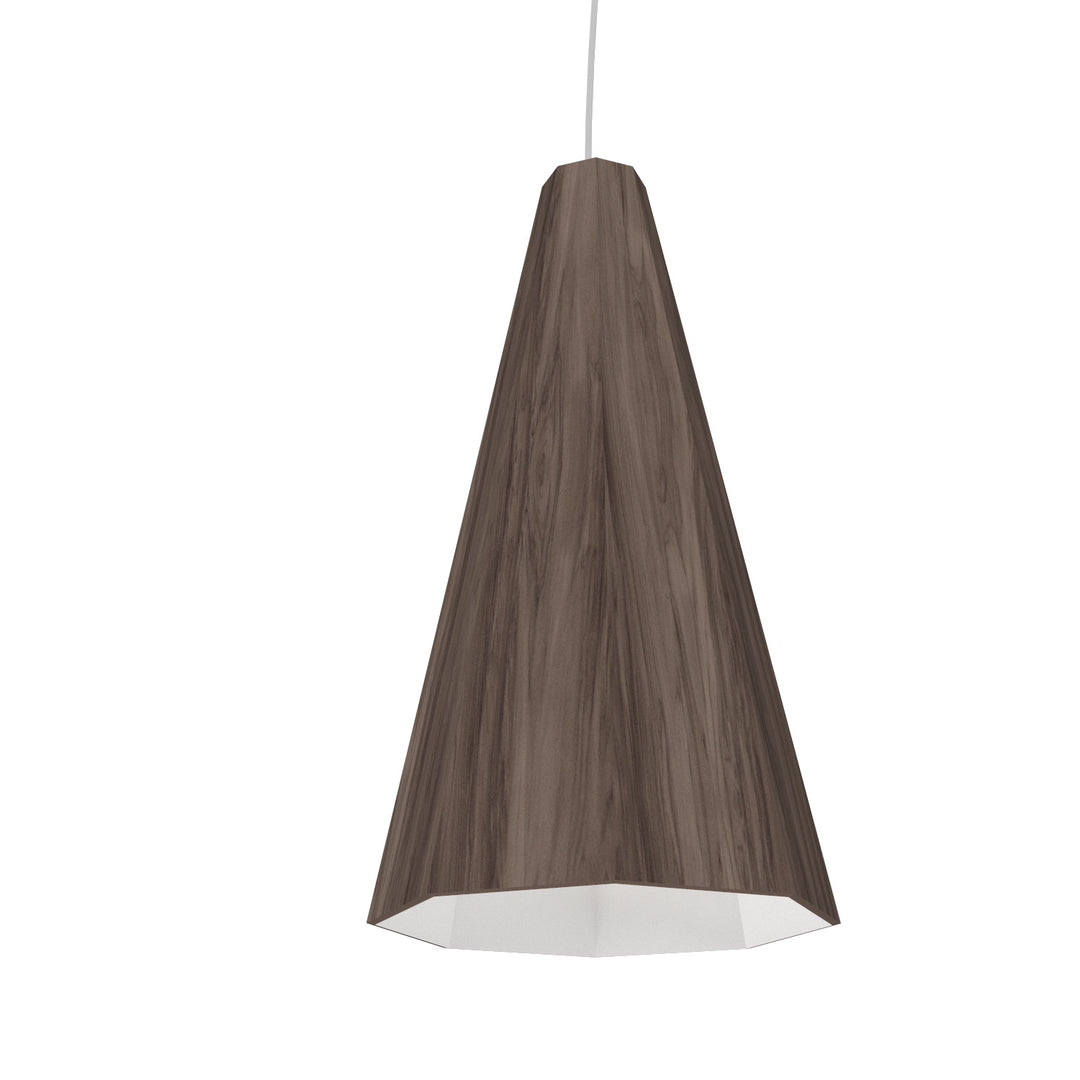 Accord Facet 1231.18 Pendant Light - American Walnut