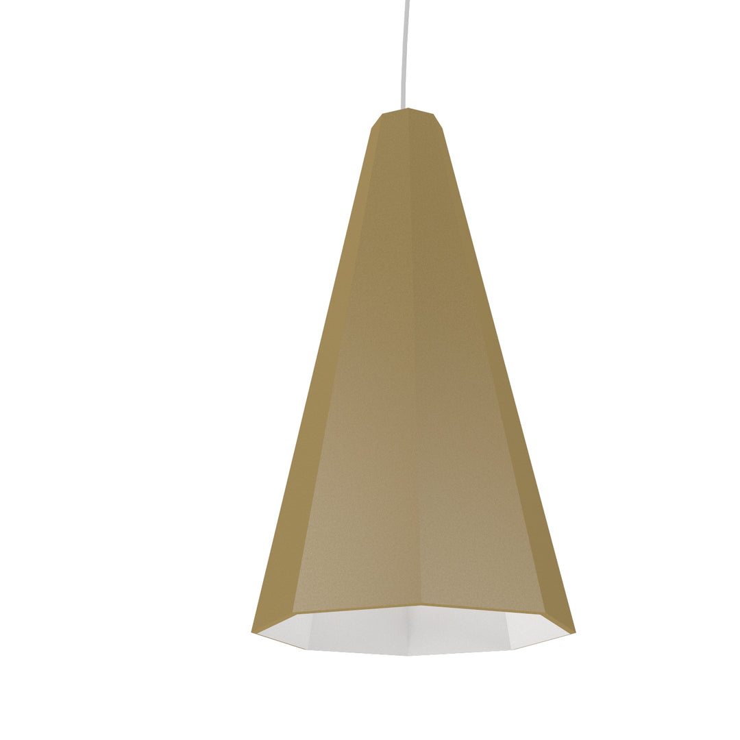 Accord Facet 1231.38 Pendant Light - Pale Gold