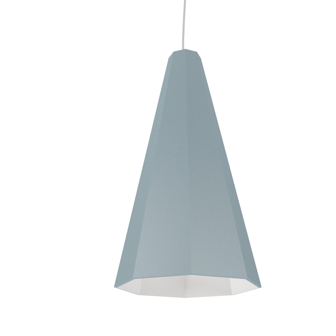 Accord Facet 1231.40 Pendant Light - Satin Blue