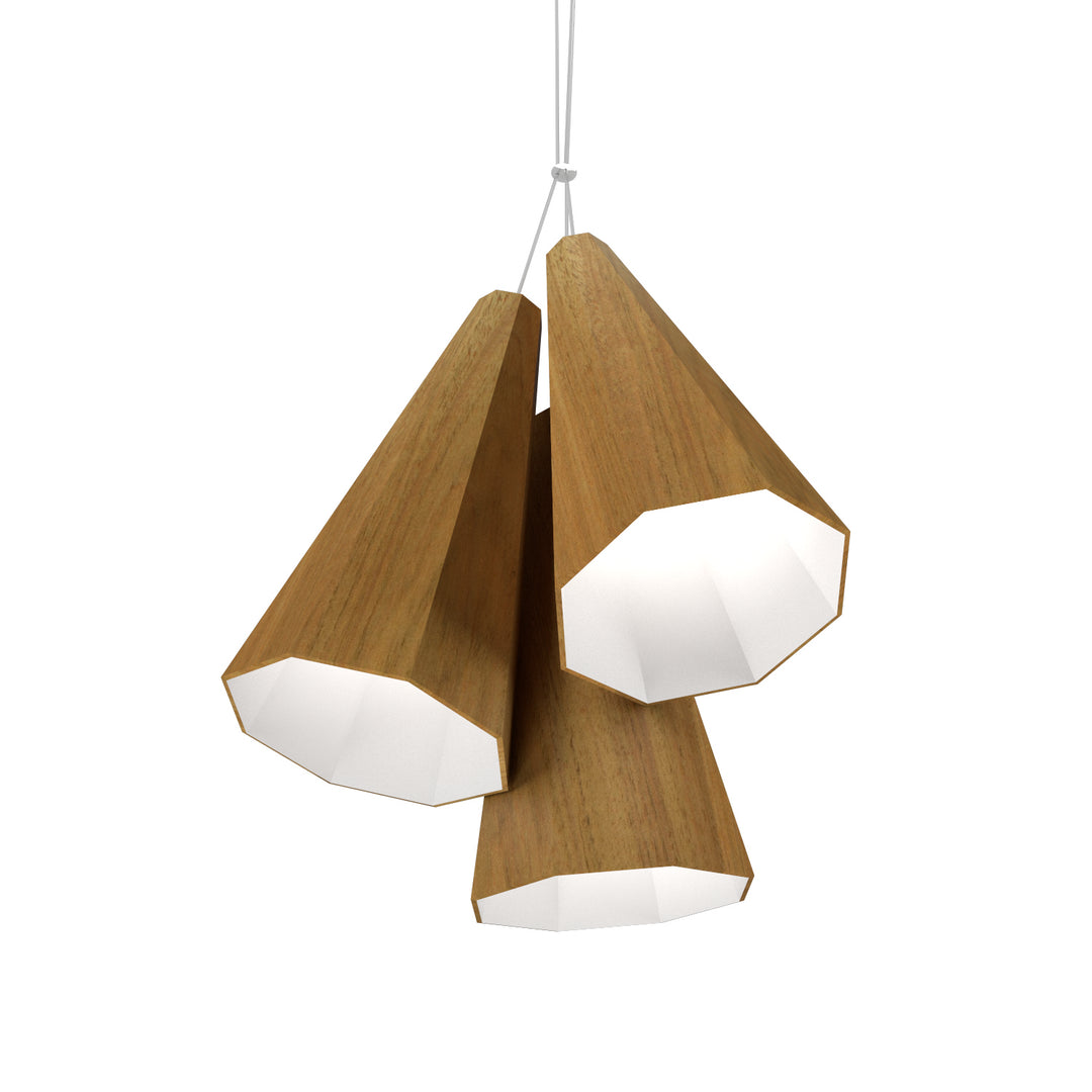 Accord Facet 1232.09 Pendant Light - Louro Freijo