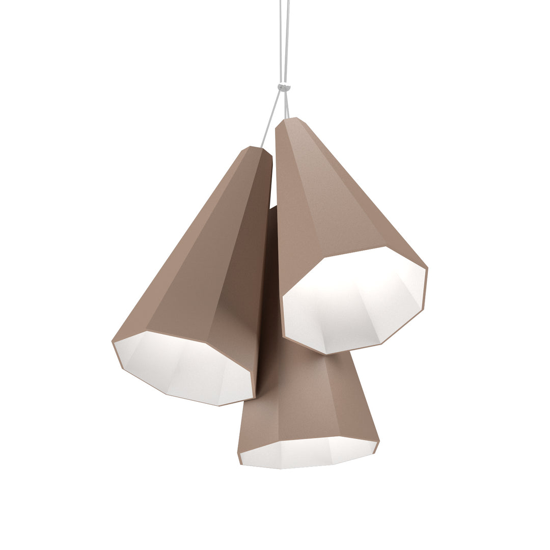 Accord Facet 1232.33 Pendant Light - Bronze