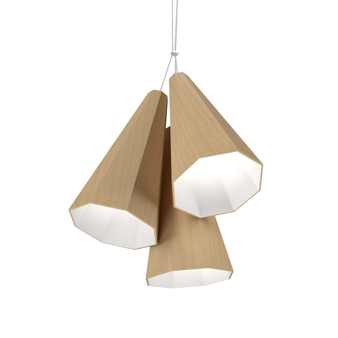 Accord Facet 1232.34 Pendant Light - Maple