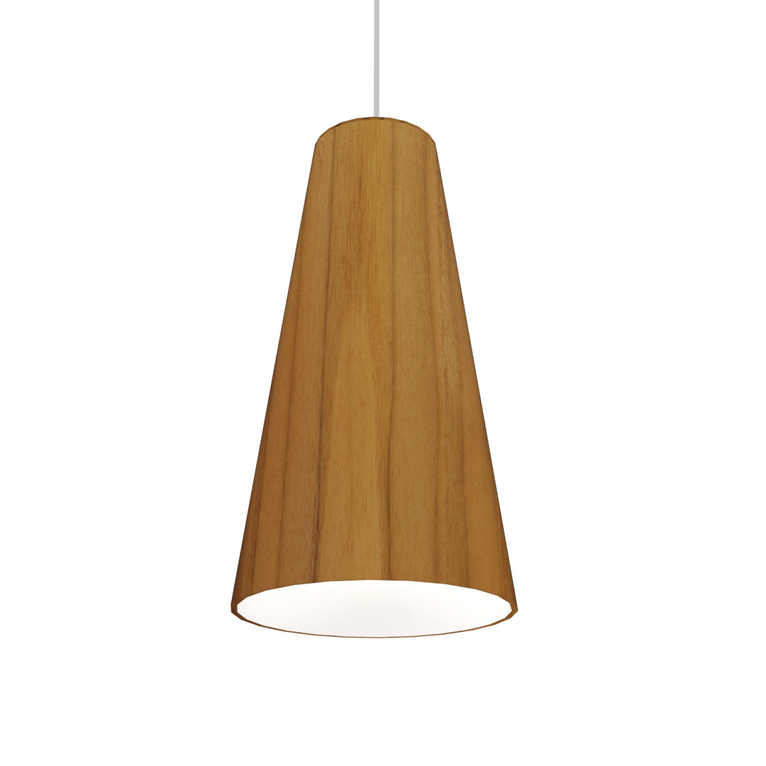 Accord Conical 1233.12 Pendant Light - Teak