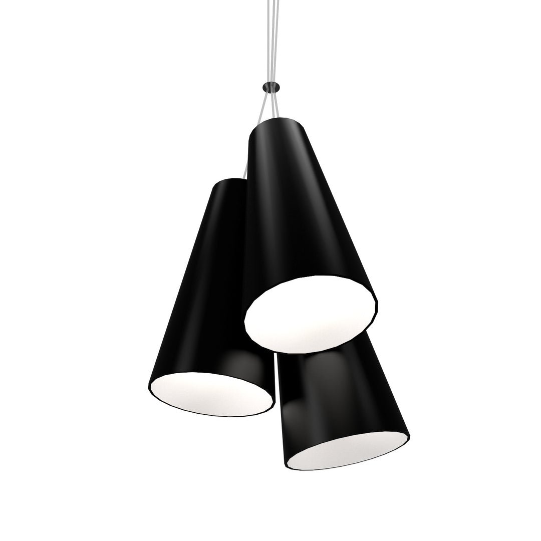 Accord Conical 1234.02 Pendant Light - Matta Black