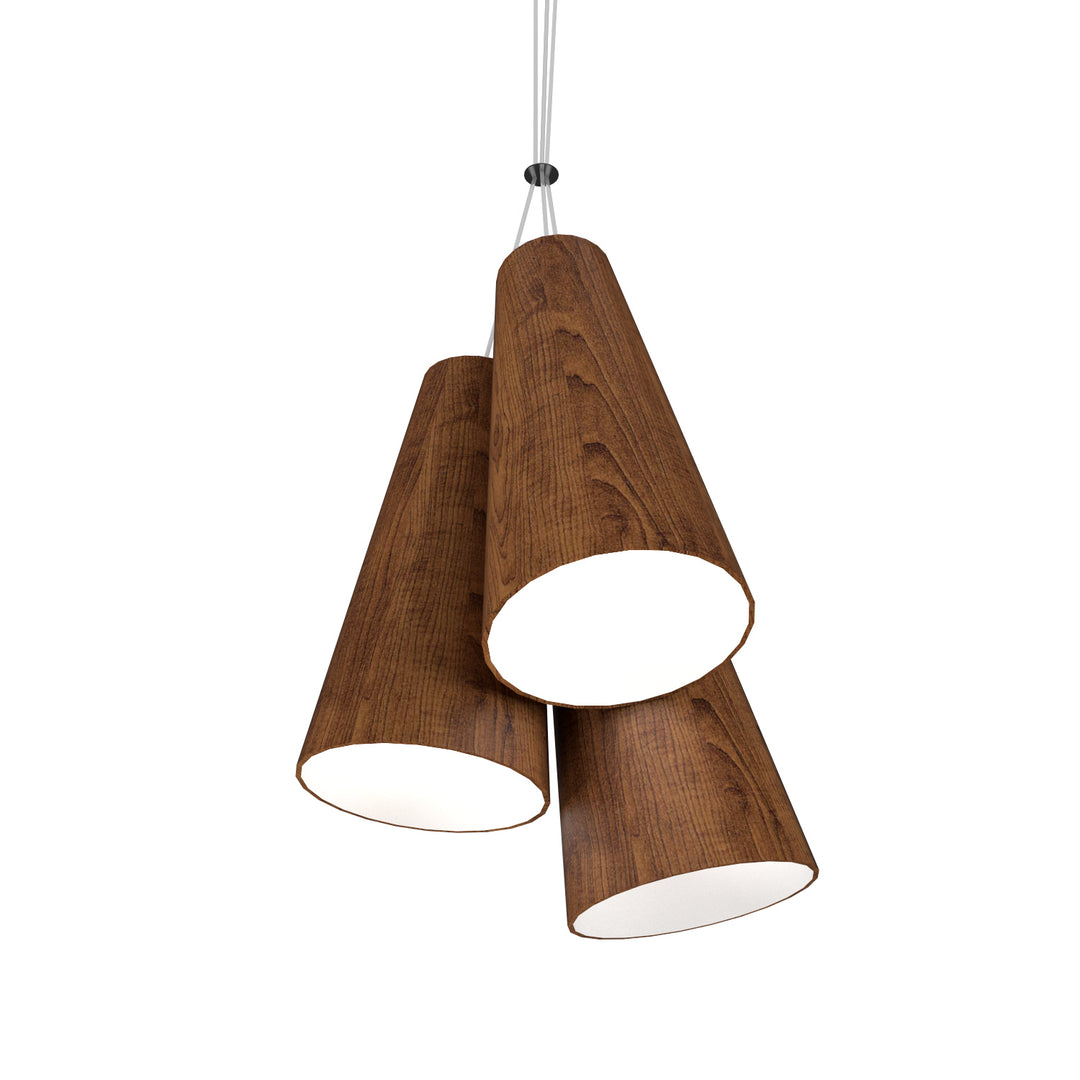 Accord Conical 1234.06 Pendant Light - Imbuia