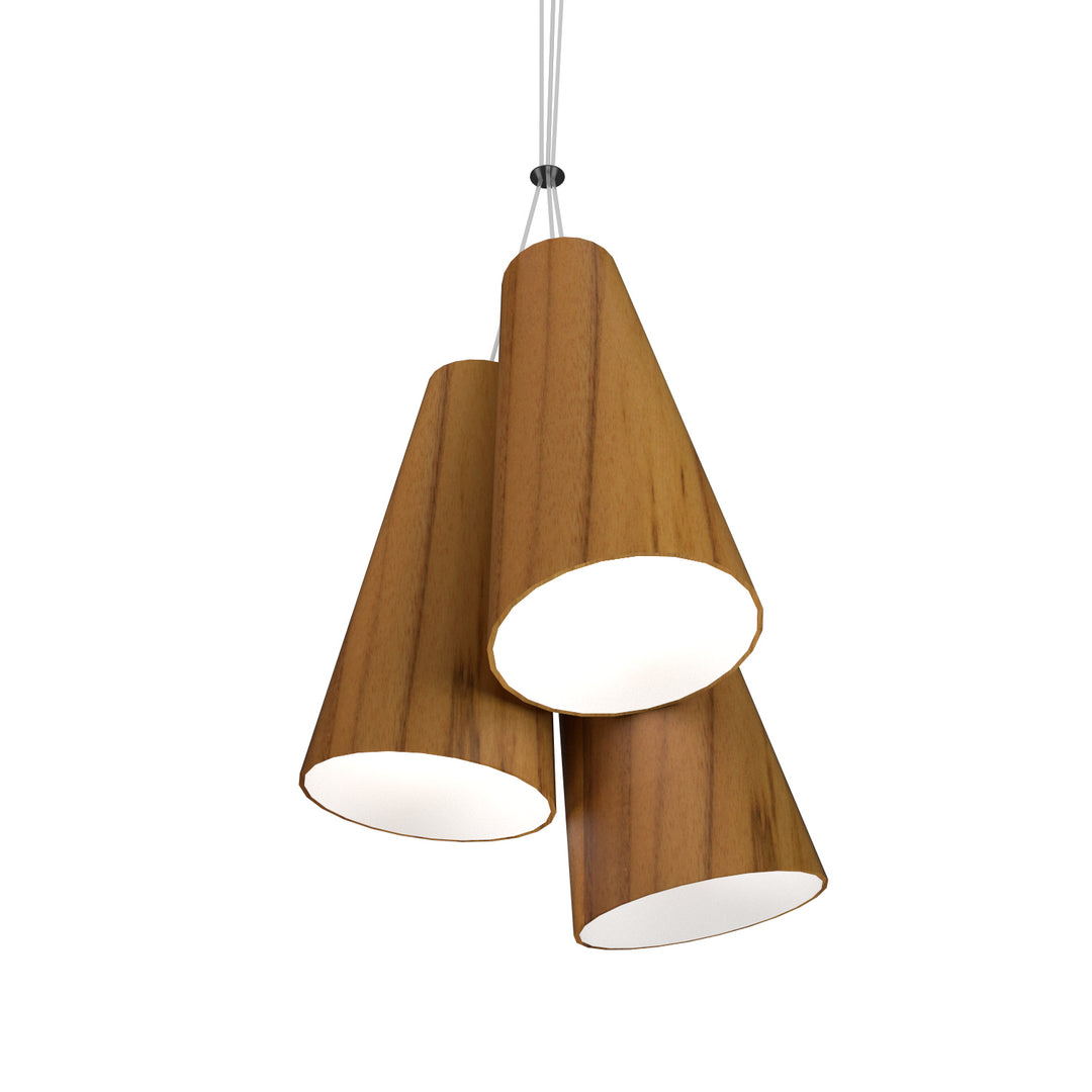Accord Conical 1234.12 Pendant Light - Teak