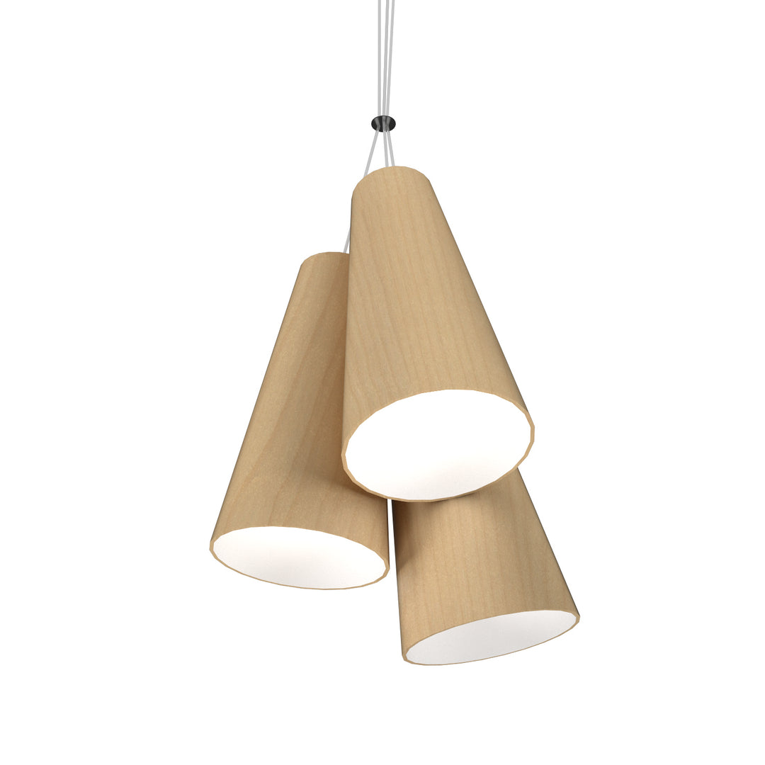 Accord Conical 1234.34 Pendant Light - Maple