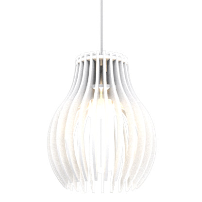 Accord Stecche Di Legno 1236.25 Pendant Light - Iredesent White