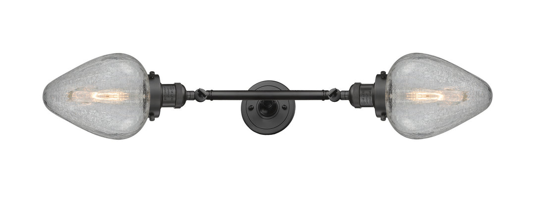 Innovations Franklin Restoration 208L-OB-G165-LED Bath Vanity Light 7 in. wide - Oil Rubbed Bronze