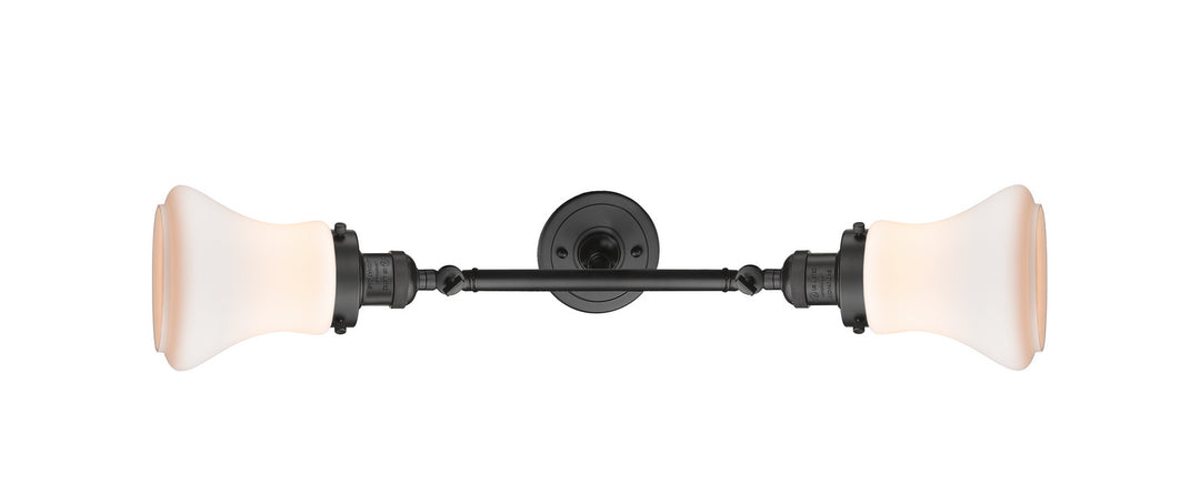 Innovations Franklin Restoration 208L-OB-G191-LED Bath Vanity Light 7 in. wide - Oil Rubbed Bronze