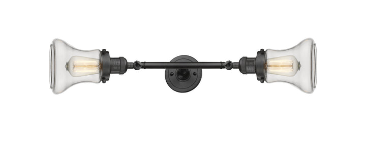 Innovations Franklin Restoration 208L-OB-G192-LED Bath Vanity Light 7 in. wide - Oil Rubbed Bronze
