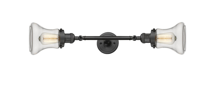 Innovations Franklin Restoration 208L-OB-G194-LED Bath Vanity Light 7 in. wide - Oil Rubbed Bronze