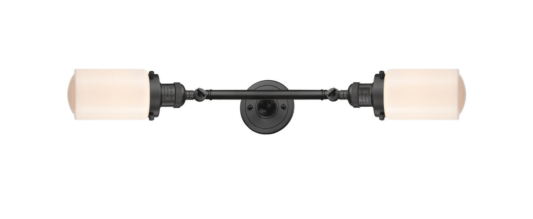 Innovations Franklin Restoration 208L-OB-G311 Bath Vanity Light 5 in. wide - Oil Rubbed Bronze