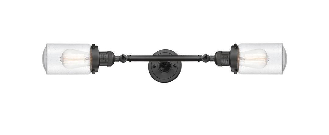 Innovations Franklin Restoration 208L-OB-G314 Bath Vanity Light 5 in. wide - Oil Rubbed Bronze