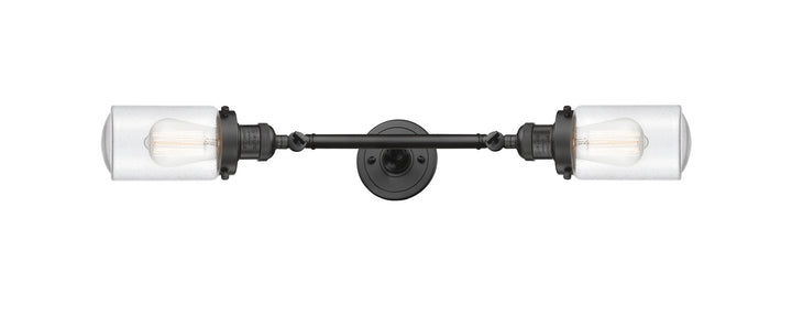 Innovations Franklin Restoration 208L-OB-G314 Bath Vanity Light 5 in. wide - Oil Rubbed Bronze