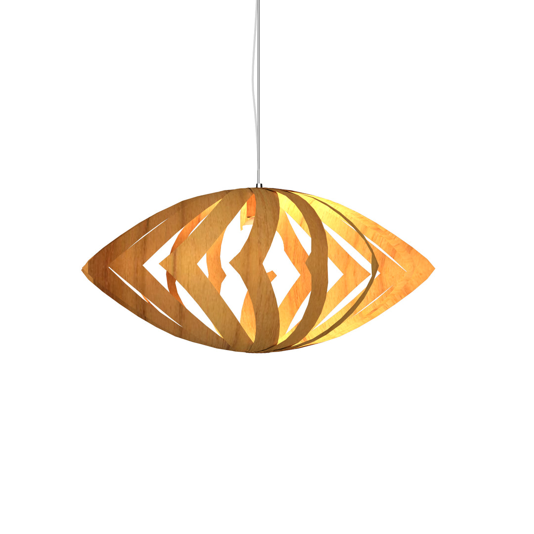 Accord Clean 1243.12 Pendant Light - Teak