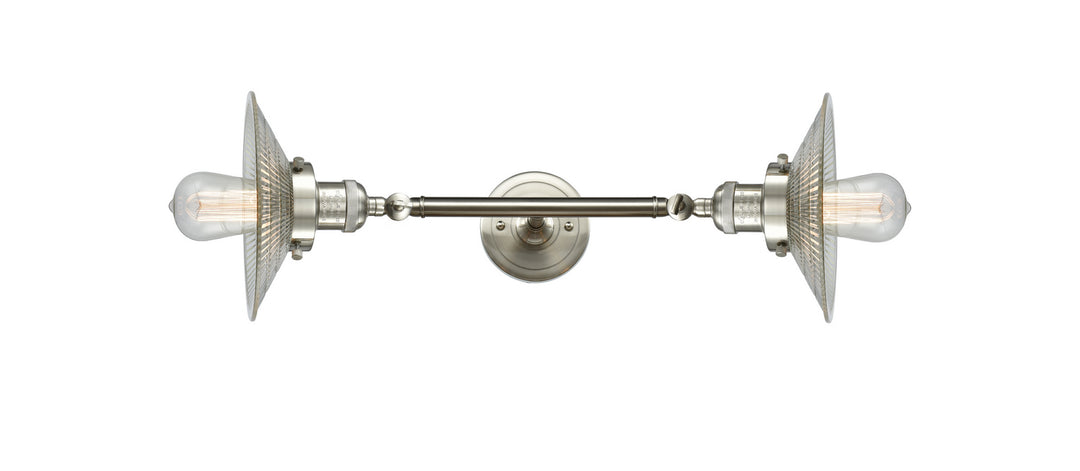 Innovations Franklin Restoration 208L-SN-G2 Bath Vanity Light 9 in. wide - Brushed Satin Nickel