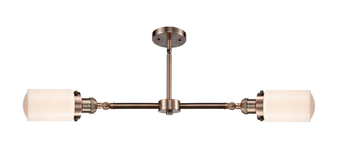 Innovations Franklin Restoration 209-AC-G311-LED Pendant Light - Antique Copper