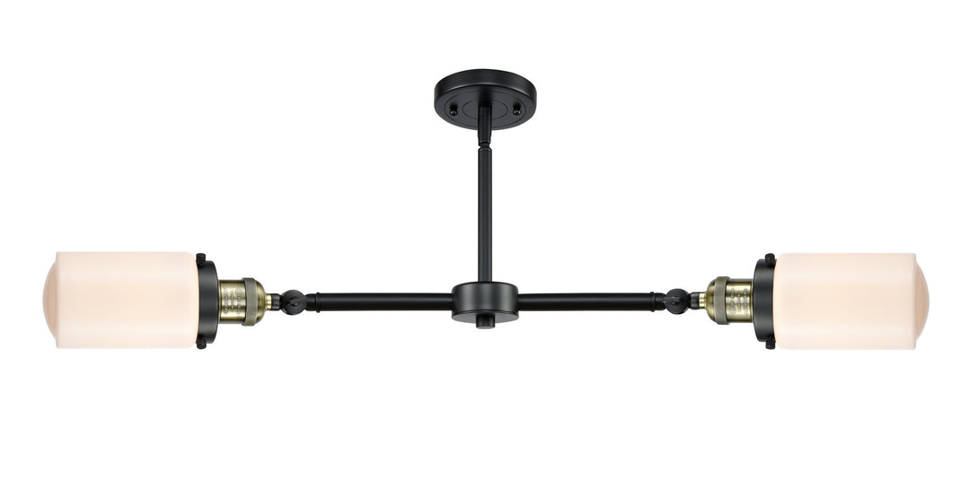 Innovations Franklin Restoration 209-BAB-G311-LED Ceiling Light - Black Antique Brass