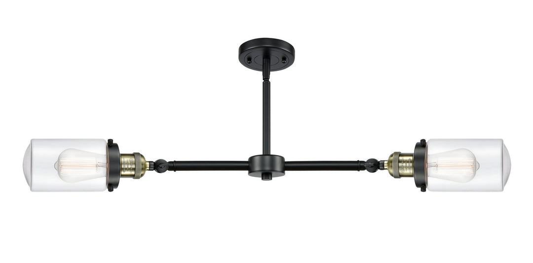 Innovations Franklin Restoration 209-BAB-G312-LED Ceiling Light - Black Antique Brass
