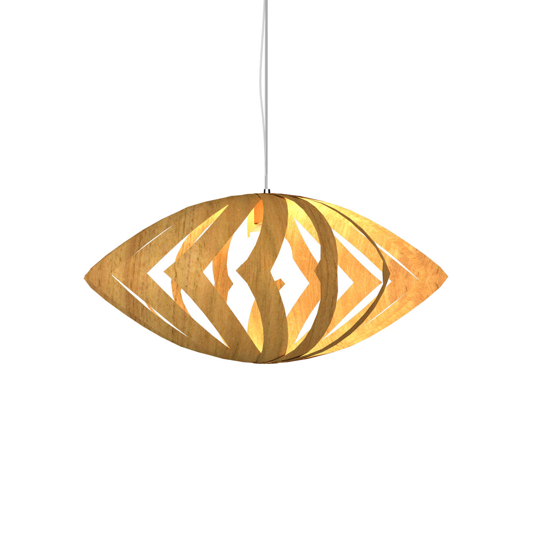 Accord Clean 1244.09 Pendant Light - Louro Freijo