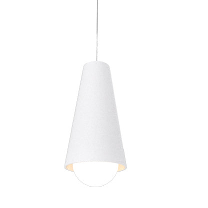 Accord Conical 1250.07 Pendant Light - White