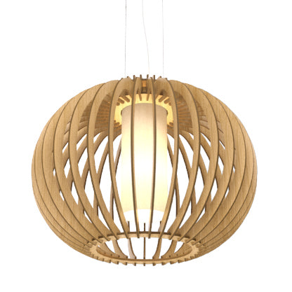 Accord Stecche Di Legno 1254.09 Pendant Light - Louro Freijo