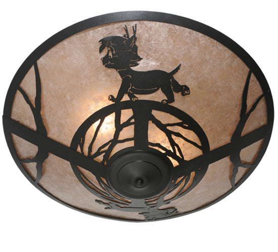 Meyda Tiffany Lynx On The Loose 110549 Ceiling Light - Nickel