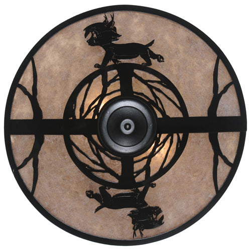Meyda Tiffany Lynx On The Loose 110549 Ceiling Light - Nickel