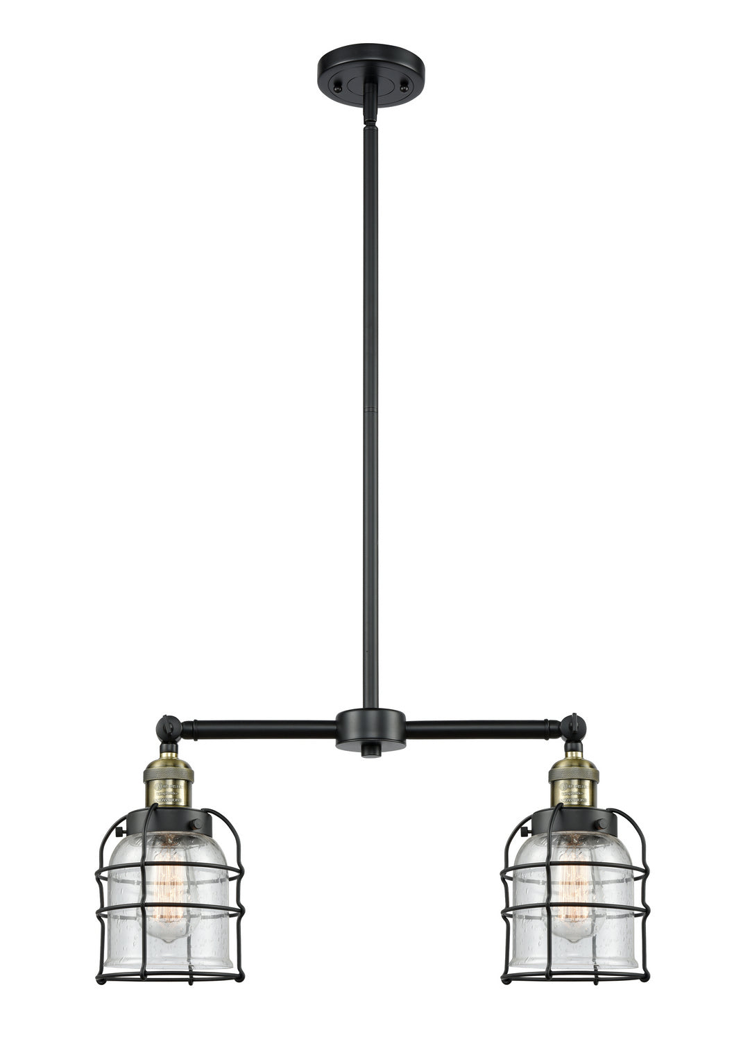 Innovations Franklin Restoration 209-BAB-G54-CE-LED Pendant Light - Black Antique Brass
