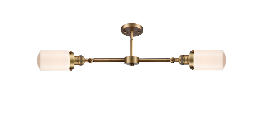 Innovations Franklin Restoration 209-BB-G311-LED Ceiling Light - Brushed Brass