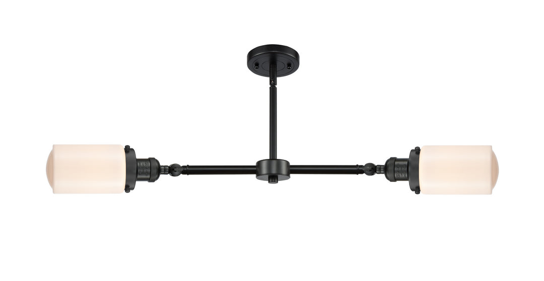 Innovations Franklin Restoration 209-BK-G311-LED Chandelier Light - Matte Black