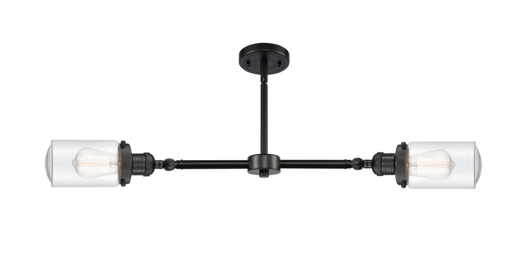 Innovations Franklin Restoration 209-BK-G314-LED Chandelier Light - Matte Black