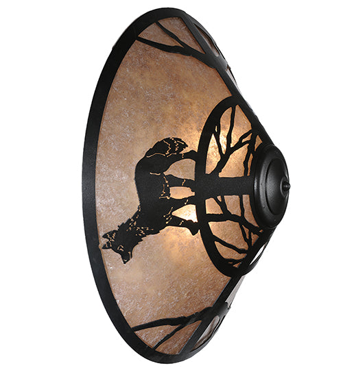 Meyda Tiffany Fox On The Loose 110552 Ceiling Light - Brushed Nickel