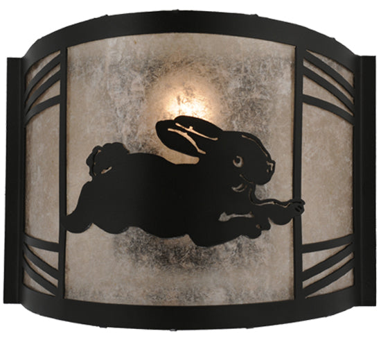 Meyda Tiffany Rabbit On The Loose 110559 Wall Light - Antique Copper