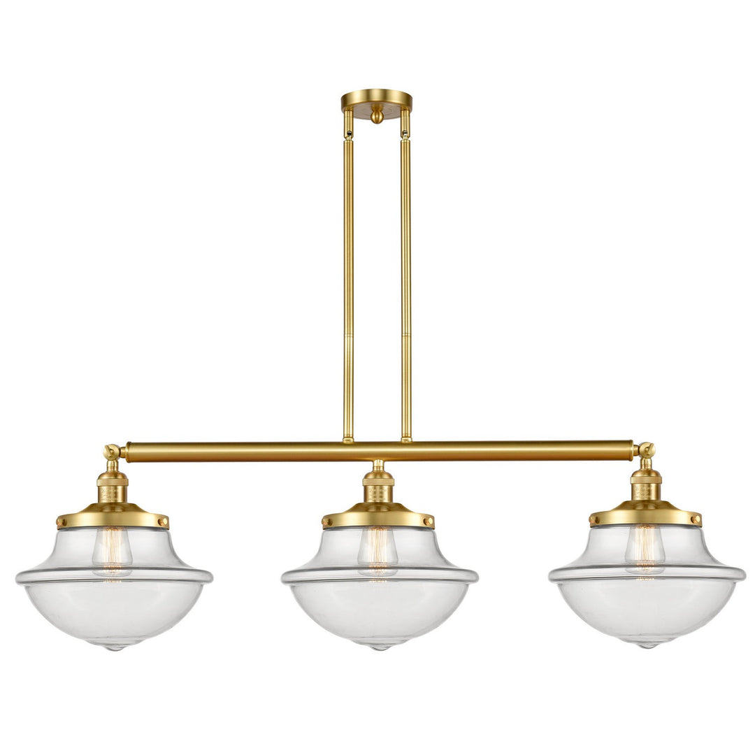 Innovations Franklin Restoration 213-SG-G542-LED Pendant Light - Satin Gold