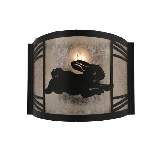 Meyda Tiffany Rabbit On The Loose 110559 Wall Light - Antique Copper
