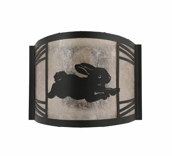 Meyda Tiffany Rabbit On The Loose 110559 Wall Light - Antique Copper
