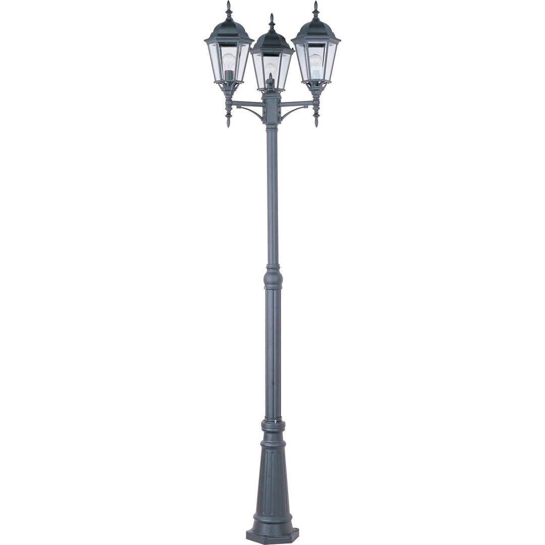 Maxim Lighting 1105BK  Poles Outdoor Black
