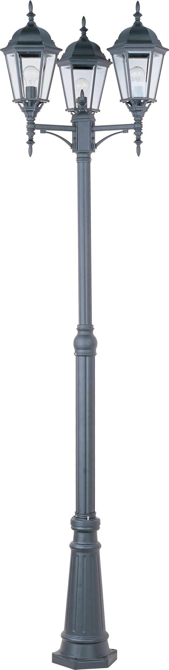 Maxim Lighting 1105BK  Poles Outdoor Black