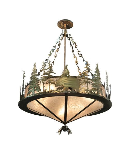 Meyda Tiffany Wildlife 110807 Pendant Light - Antique Copper