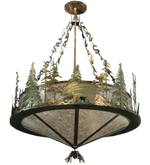 Meyda Tiffany Wildlife 110807 Pendant Light - Antique Copper