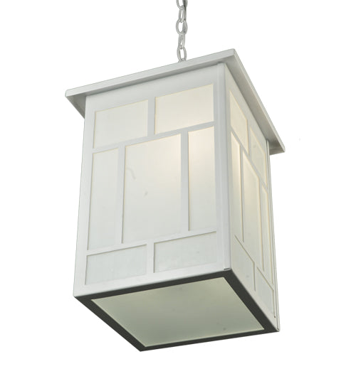 Meyda Tiffany Lighting 110846 Hyde Park Two Light Pendant Outdoor White