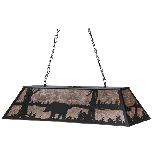 Meyda Tiffany Bear At Lake 110854 Pendant Light - Antique
