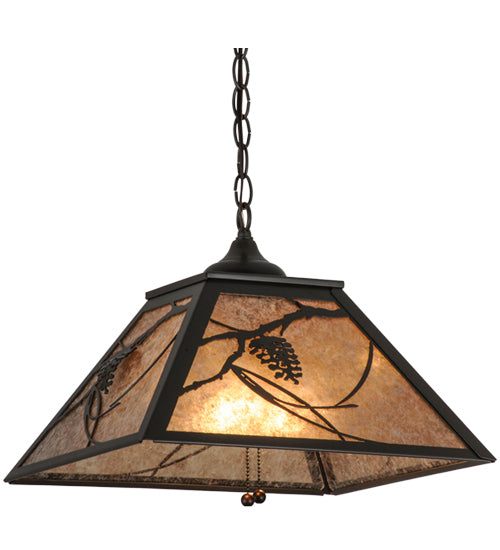 Meyda Tiffany Whispering Pines 110859 Pendant Light - Timeless Bronze